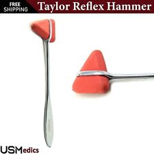 Surgical Medical Taylor Percussion Reflex Hammer Red Hammer Medical Instrument