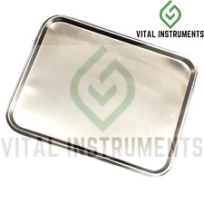 Large Instrument Tray Stainless Steel Tattoopiercing Medical Dental 20x15