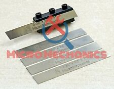Lathe Clamp Type Parting Cut Off Tool Holder 10mm Shank 12 Hss Blade X 5 Usa