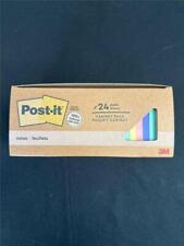  Post-it Greener Notes 3m 3x3 Pads 24 Pack 100 Recycled Paper