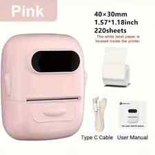 Marklife P50 Label Printer Pink Thermal Printer Label Maker - Pink