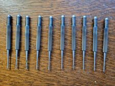 10 L. S. Starrett Pin Punches Wletter S Machinist Tools Usa