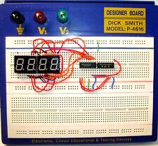 Dick Smith Solderless 1560 Plug-in Breadboard Kit With Wires 100 Components