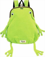 Gym Master Fluke Frog Mini Size Clutch Type Backpack Lime Green G621354 Cute