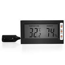 Simple Deluxe Digital Thermometer And Hygrometer With Humidity Probe For Reptile