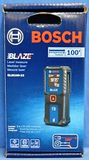 Bosch Blaze 100ft Backlit Laser Measure - Blue Glm100-23