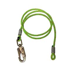 Rope Logics 12in Wirecore Flipline With Swivel Snap 10ft Arborist Rigging