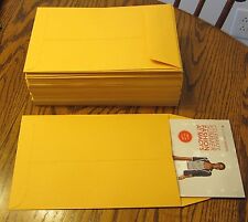 5 Kraft Catalog Envelopes 6 12 X 9 12 Mailers With Gummed Flap 6.5 By 9.5