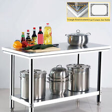 Stainless Steel Work Table 24x20x31 Inches Household Stainless Steel Prep Table