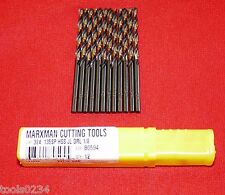 18 Jobber Drill Bit Bits Lot Of 12 Black Gold Morse Marxman Mx1080594 Usa
