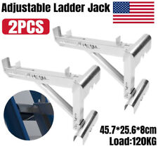 Pair Of Stable Ladder Jacks Two-rung Short Body Ladder Jack F Working At Height