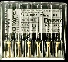 Dentsply Dental Rotary Protaper Universal Niti Finishing Files 21mm F1 6 Per Pk