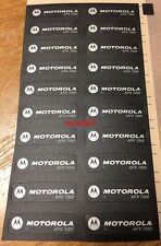 Motorola Apx7000 Bluetooth Blue Dot Nameplate Sticker Label Oem