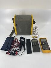 Fluke 52 Kj Thermometer And 79 Multimeter With Hard Case And Accessories