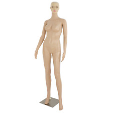 69 Female Mannequin Full Body Plastic Realistic Display Dressmaker Head T