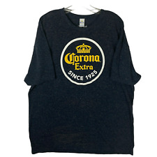 Corona Extra Mens Dark Gray Corona Extra Since 1925 Graphic T-shirt 2xlarge