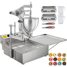 Vevor Commercial Automatic Donut Fryer Ball Doughnuts Maker Machine With 3 Mold