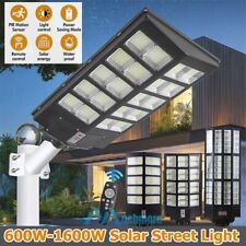 99000000000lm 600w-1600w Led Solar Street Light Pir 4-sided Road Lamppoletimer