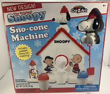 The Original Snoopy Snow Cone Sno-cone Machine Maker Peanuts Classic Toy
