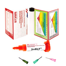 Stirri-bga-tf No-clean Universal Smt Tacky Flux With Uv Rol0 5g Syringe Kit