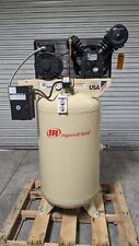 Ingersoll-rand Stationary Electric Air Compressor 5 Hp 80 Gal 3 Phase 230v
