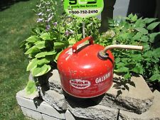 Vintage Eagle Model Sp 2-12 Metal Galvanized Gas Can 2-14 Gallon Fuel Can