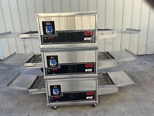 2019 Ctx Middleby Marshall Dz33i Infrared Radiant Conveyor Pizza Oven 3 Stack