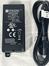 Phihong Poe29u-560 56v 30 Watt Single Port Gigabit Poe Power Supply Used Tested