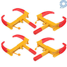 4pcs Wheel Lock Clamp Boot Tire Claw Trailer For Auto Car Atv Pickup Truck Tow