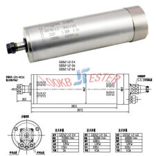 1x Gdz-62-1.2 High Speed Spindle Motor Water-cooled Er11 220v For Router Cnc