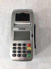 First Data Fd100ti Credit Card Machine With Power Cable Works