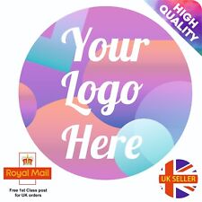 Personalised Round Labels Stickers Custom Logo Business Shipping Stickers