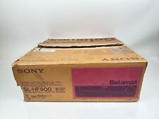 Sony Super Beta Hifi Betamax Sl-hf900 Vcr Stereo Video Cassette Recorder