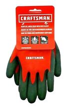 Craftsman Work Gloves Acrylic Latex Thermal Lined Cold Weather Large