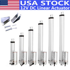 12v 8-18 Inch Linear Actuator 1000n220lbs 14mms Electric Dc Motor Auto Lift