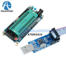 Avr Atmega16 Minimum System Board Atmega32 Usb Isp Usbasp Programmer For Atmel