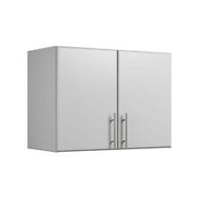 Prepac Office Storage Cabinet 32 Stackable Wall Adjustable Shelf Light Gray