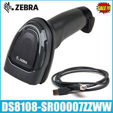 New Zebra Ds8108-sr00007zzww Handheld 1d 2d Barcode Scanner Reader W Usb Cable
