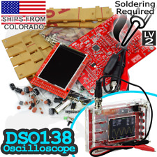Dso138 2.4 Tft Digital Oscilloscope Kit With Sturdy Case For Diy Arduino Pi Ttl