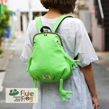 Gym Master Fluke Frog Backpack Clutch Type Mini Size Light Green Animal Japan