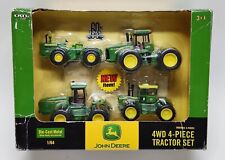 John Deere 8010 9620 8770 7520 4wd 4-piece Tractor Set By Ertl 164 Scale