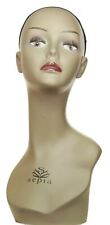 Female Mannequin Head Realistic Hat Jewelry Hair Wig Shop Display Form