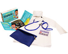 My First Stethoscope Doctors Kit - Real Stethoscope For Kids - With Lab Coat