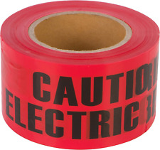 Morris Products Underground Electrical Caution Tape 3-inch Width 