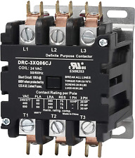 Controls 60 Amp 75 Res 3 Pole Contactor 120v Coil Dp Contactor Hvac Contactor 42