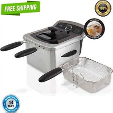 4l Deep Fryer Stainless Steel Electric New Model 201639