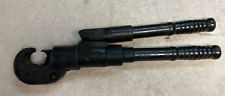 Working Needs Fluid Burndy Y750-2 Revolver Hypress Crimper Hydraulic Tool