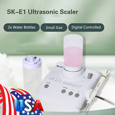 Ultrasonic Piezo Dental Scaler Handpiece 2bottles Dosing Fit Ems Cavitron Tips