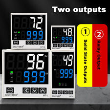Digital Pid Thermostat Intelligent Temperature Regulator Controller 0-999
