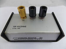 Esi Standard Resistor Sr1 100 Kilohms 2.3ma Max